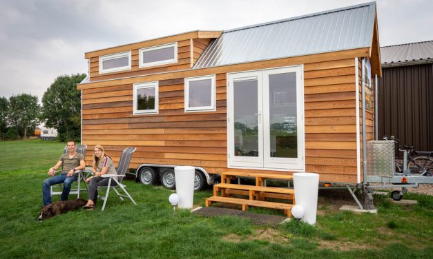 Meer buitenleven in een tiny house