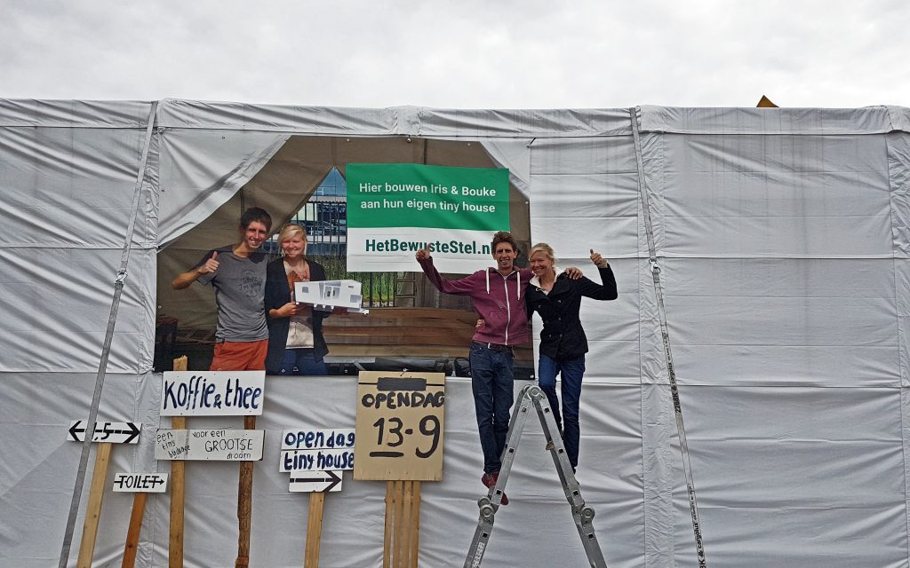 Tiny house-liefhebbers zijn superleuke mensen