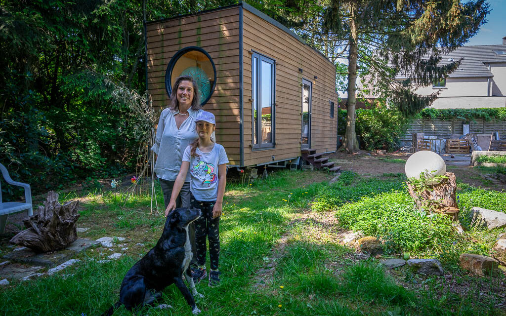 Cathy vindt eenvoud in haar tiny house