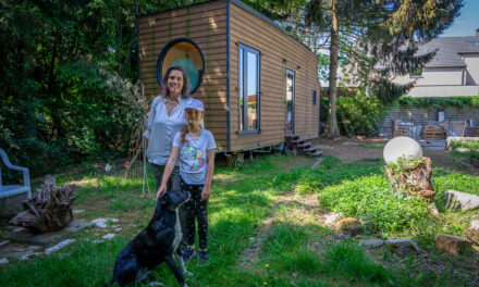 Cathy vindt eenvoud in haar tiny house