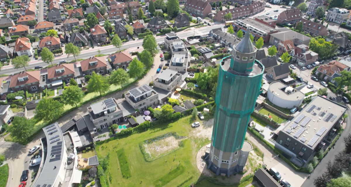 Out of the box wonen in een watertoren