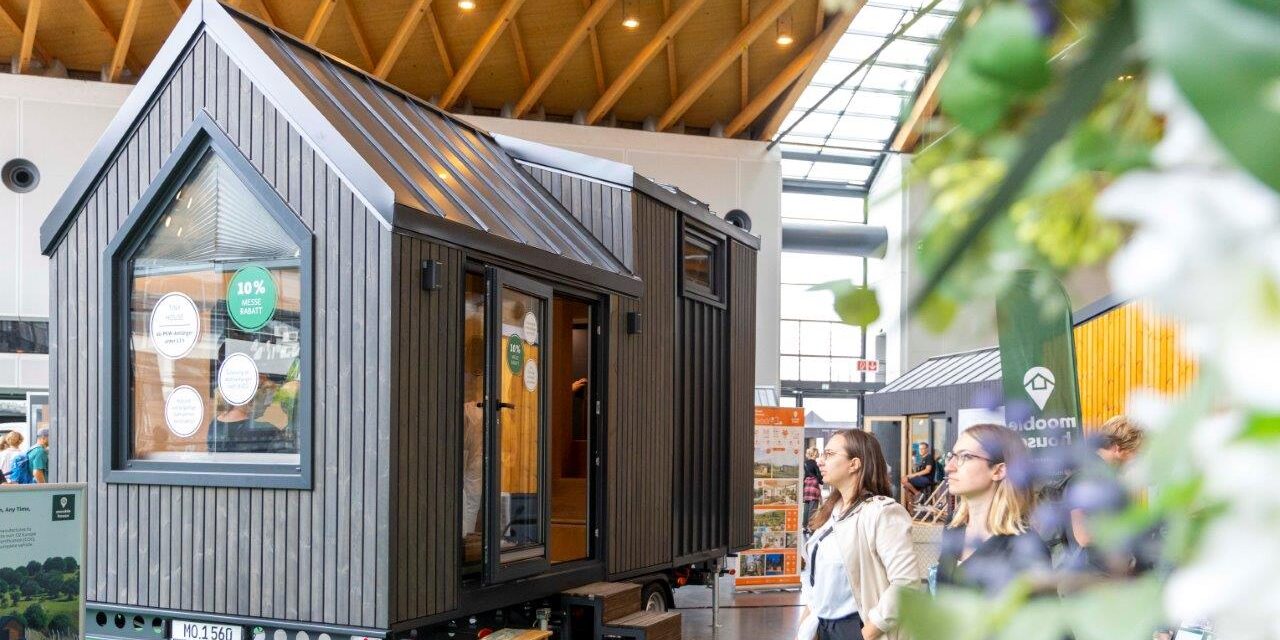 Meer huisjes op Duits tiny house festival