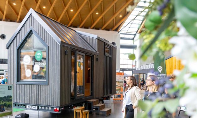 Meer huisjes op Duits tiny house festival