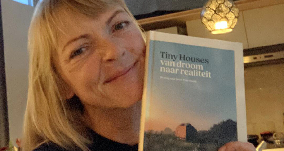 Marjolein deelt tiny house-kennis in boek