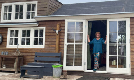 Marjo kiest bewust camping voor tiny house