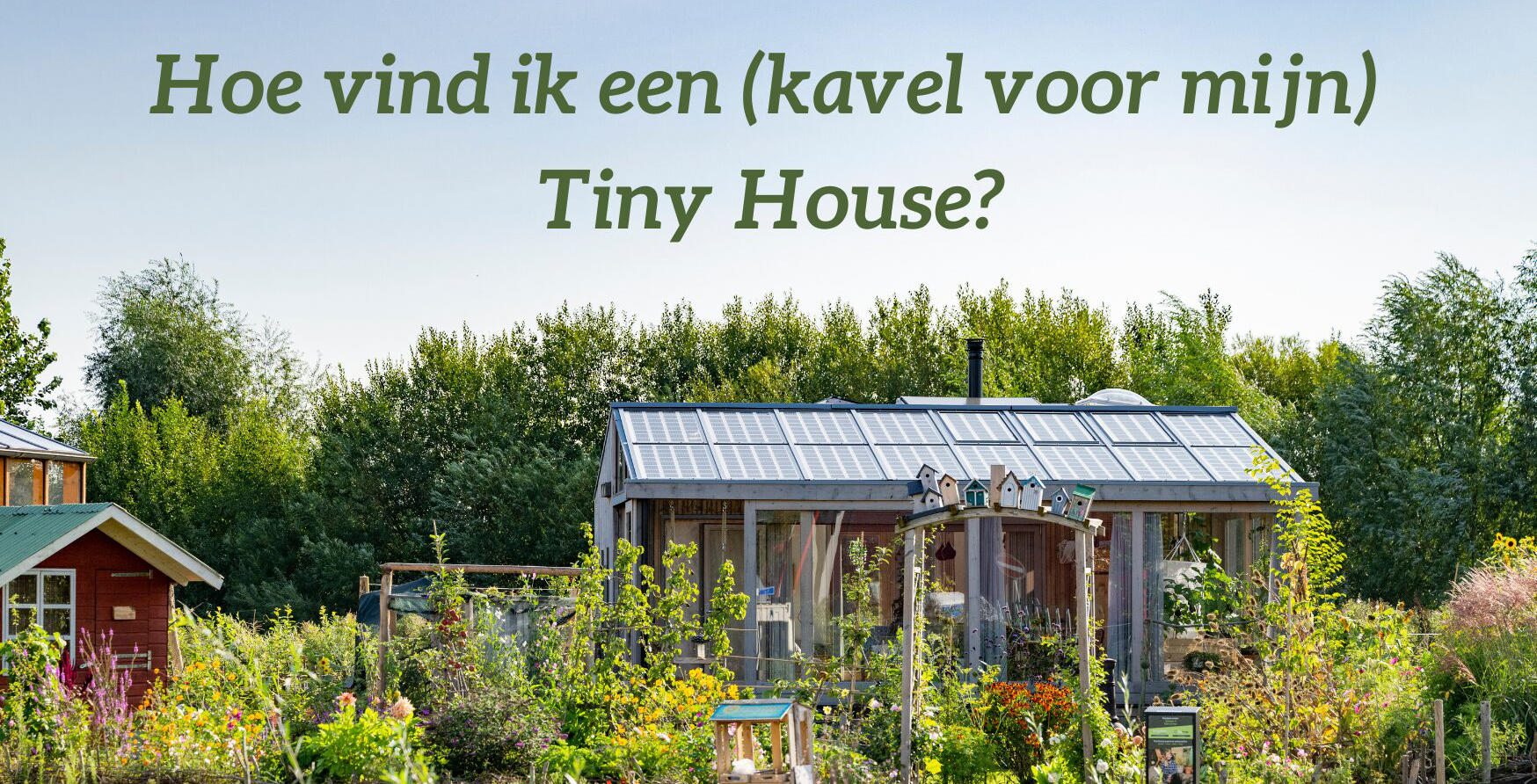 Lezing Marjolein DemoPark plek tiny house