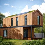Uit juiste hout gesneden tiny house